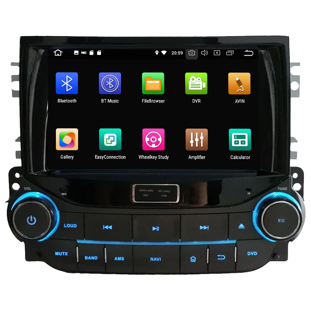 Cheap KLYDE 8" 4G WIFI Octa Core PX5 Android 8.0 4GB RAM 32GB ROM BT Car DVD Multimedia Player Stereo For Chevrolet Malibu 2012-2016 1