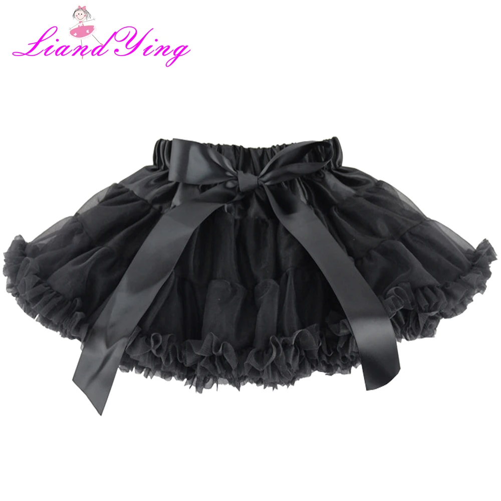 Пышная шифоновая юбка-американка смесь цветов юбки-пачки для девочек платье принцессы для танцев и вечеринки юбки оптом