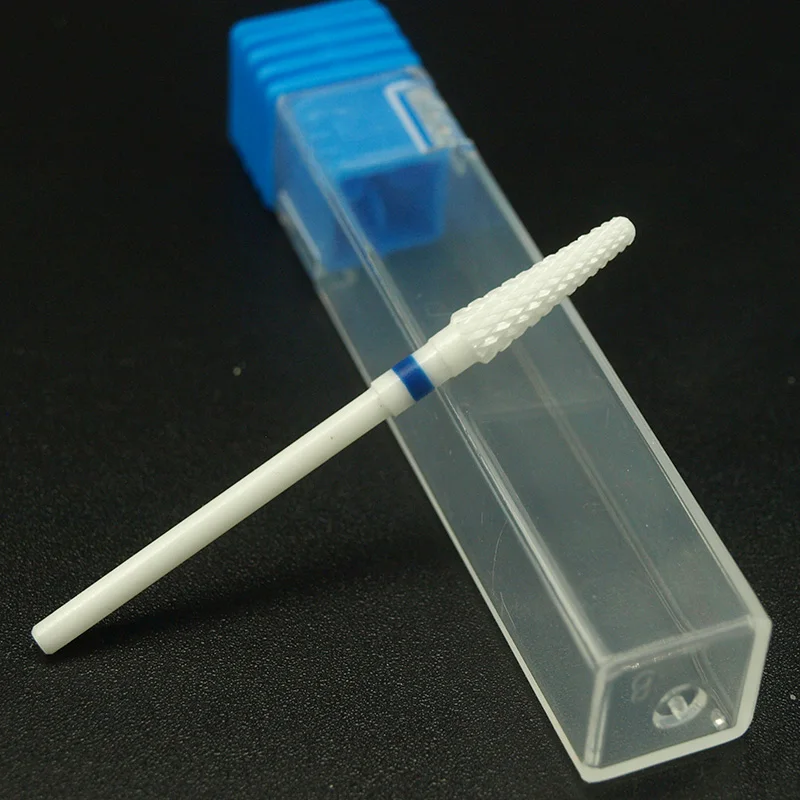 1 WholesaleCeramic Nozzle Nail Art Drill Bit Salon Electric Drill Manicure File Nail Art Tool For