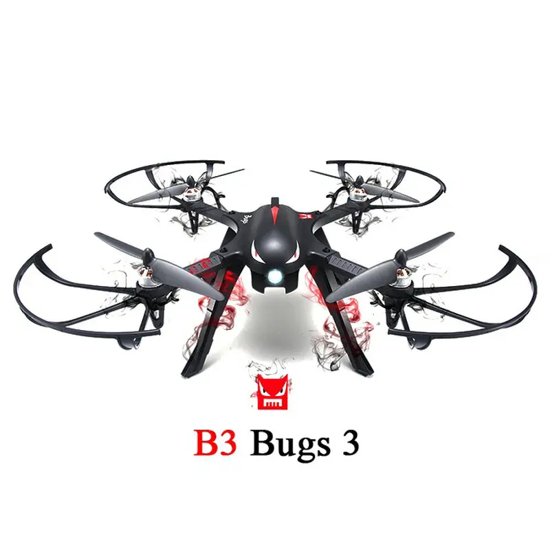 

MJX RC Bugs 3 RC Racing Drone RTF Two-way 2.4GHz 4CH Brushless Motor with Action Camera Bracket Intermediate Level RC Quadcopter