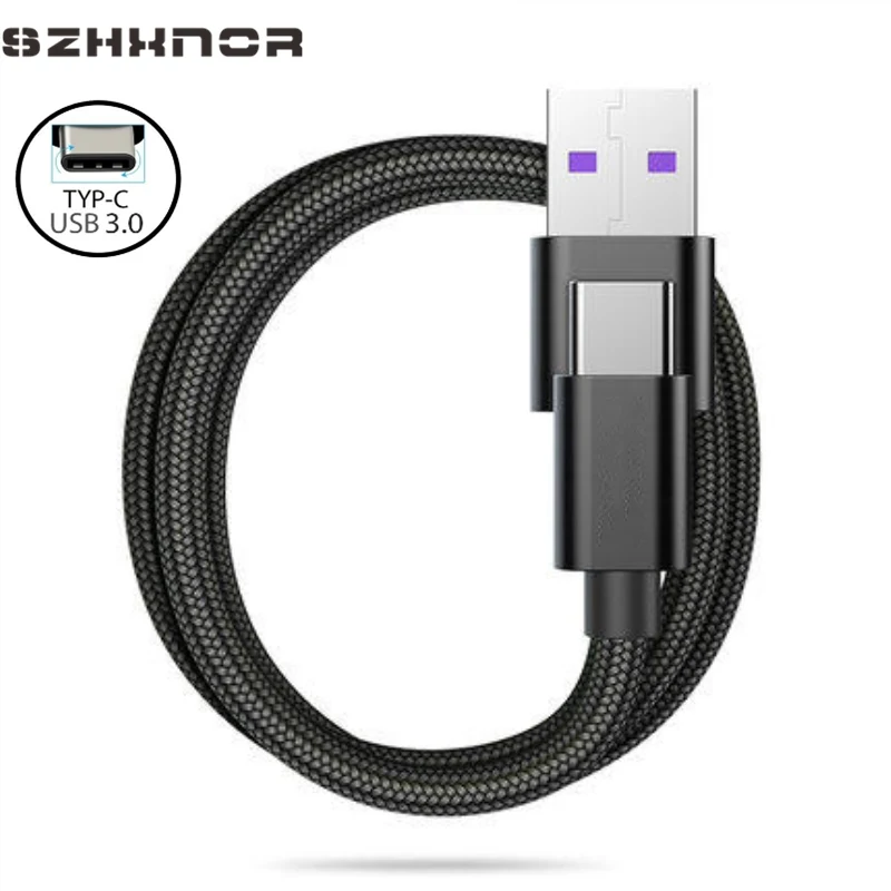 Usb Tipo C Harger 1 M 2M 3M Per Sony Xperia Xa1 Motorola G6 / G6 Plus , Moto Z 2018 ,Moto X4(X 2017) , Z2 Play , Z Force, Nero