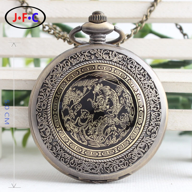 Бесплатная доставка Vintage керамические кварцевые карманные часы творческая