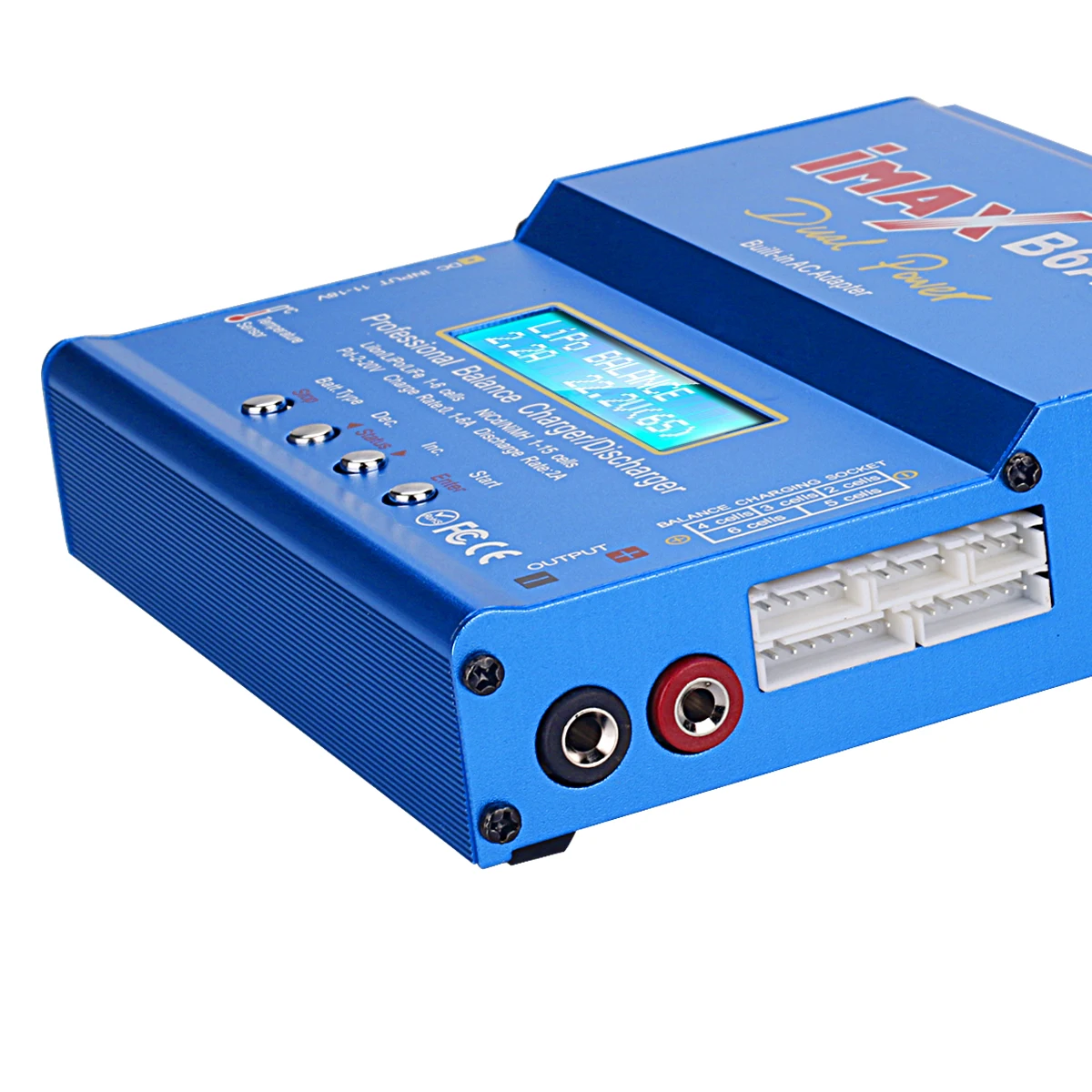 HTRC iMAX mini B6 AC RC зарядное устройство Lipo батарея баланс зарядное устройство 80 Вт 6A Nimh Nicd Батарея баланс зарядное устройство RC Dis зарядное устройство