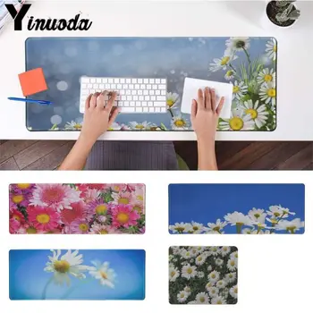 

Yinuoda Custom Skin daisy flowers Laptop Gaming Mice Mousepad Size for 18x22cm 20x25cm 25x29cm 30x90cm 40x90cm