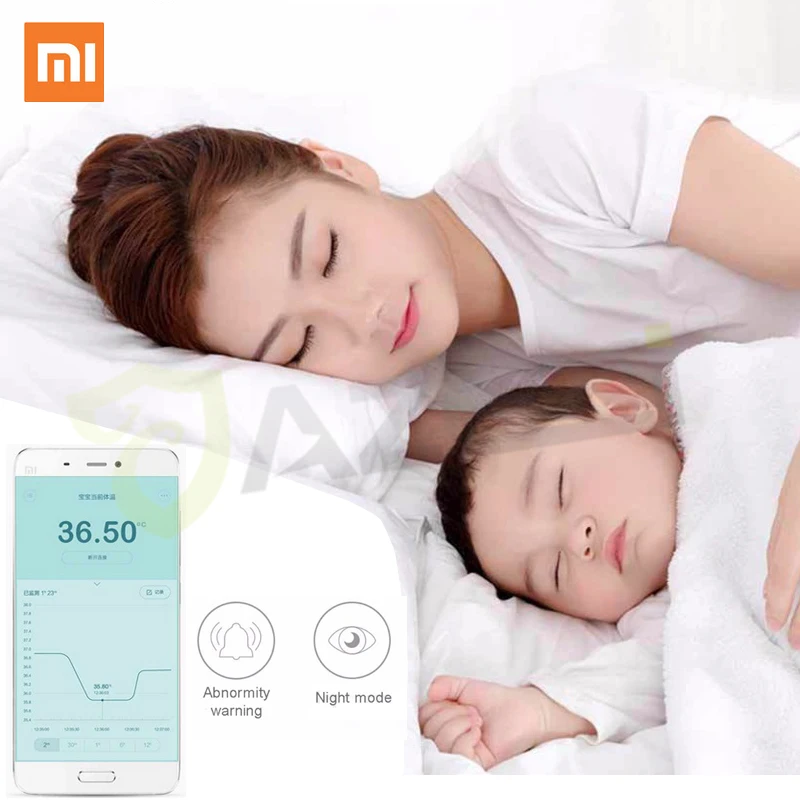 Xiaomi Miaomiaoce Детский термометр, умный цифровой термометр, клиническое измерение аккрита, постоянное наблюдение, высокотемпературная сигнализация