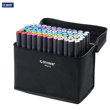 STA 30/40/60/80/128 Цвет художника с двойной головкой маркер для рисования набор жирной на спиртовой основе Manga маркер для рисования для дизайн поставки