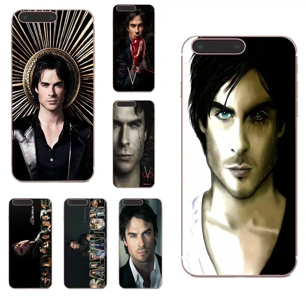 

Soft Protective Skin For Xiaomi Redmi Mi Note 7 8 9 SE Pro Lite Go Play The Vampire Diaries Damon Salvatore