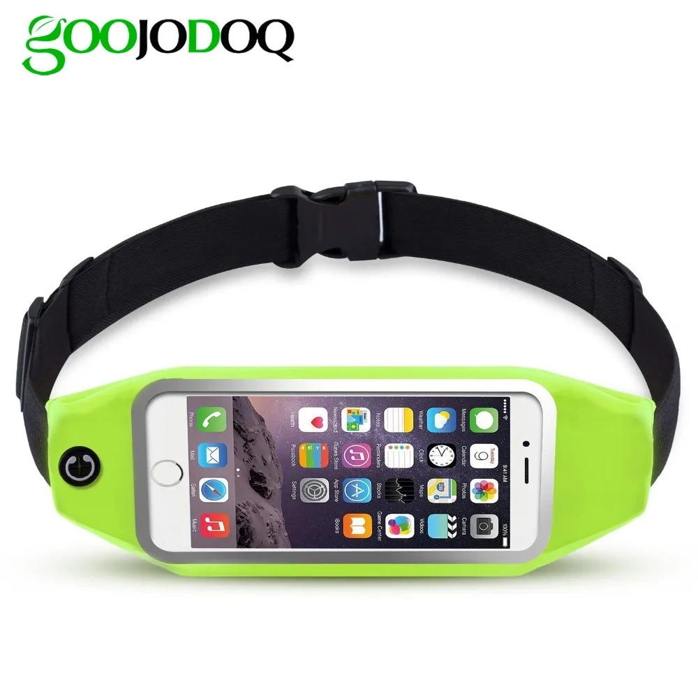 Waterproof Running Gym Jogging Waist Belt Hot Pink For LG G3/G4/G5 