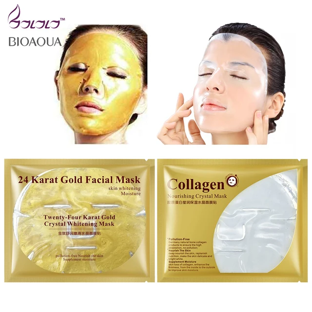 Buy 24k gold facial mask / collagen essence face mask
