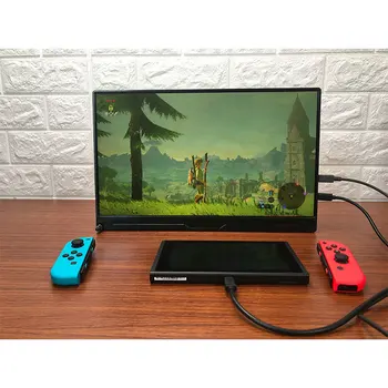 

13.3 Inch 4K Type C Portable HDR Gaming Monitor For PS4 Pro XBOX NS PC Laptop Full New IPS Screen for 2018 ipad pro for Macbook