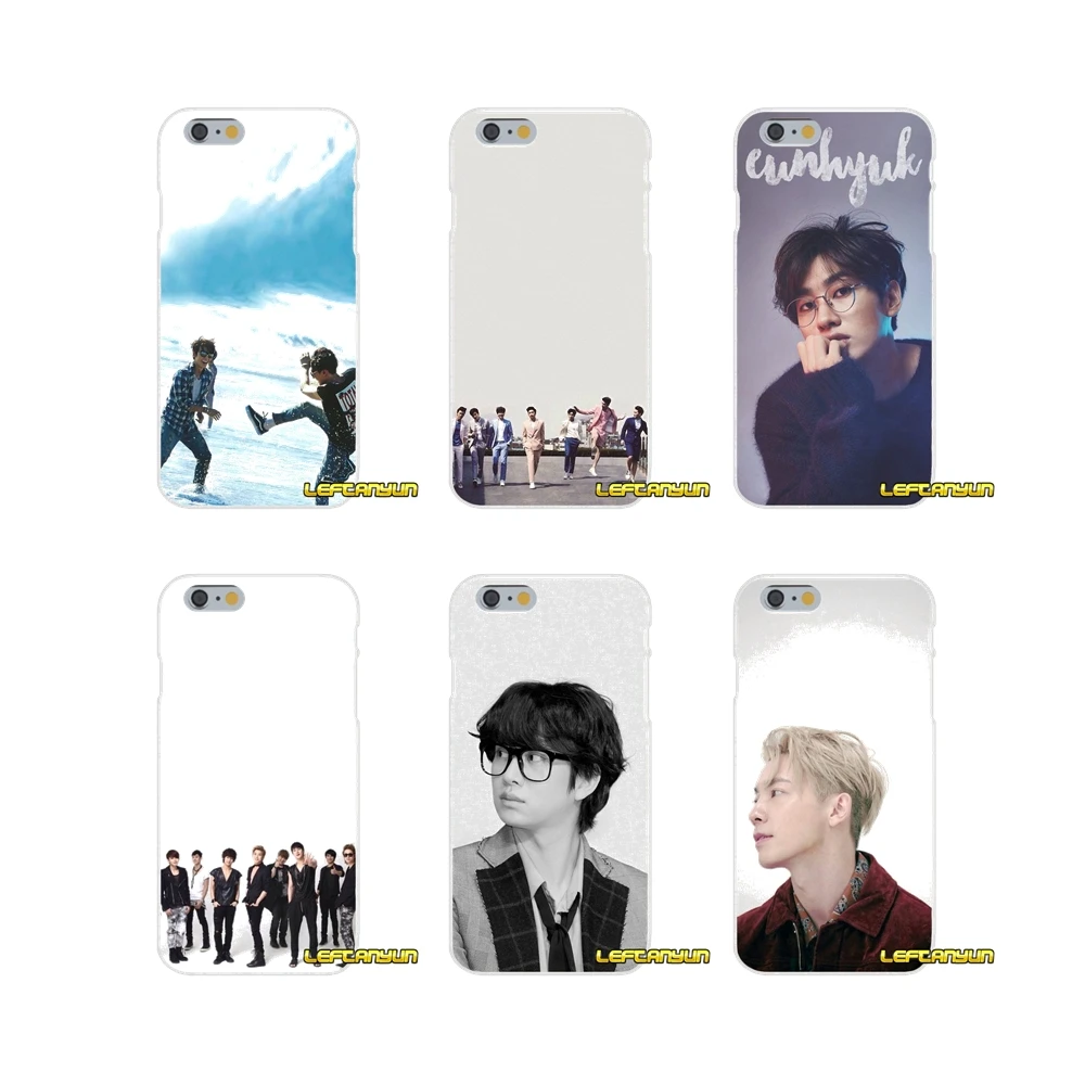 Для iPhone X 4 4S 5 5S 5C SE 6 6S 7 8 Plus Аксессуары чехлы для телефонов супер Junior kpop Boy band |