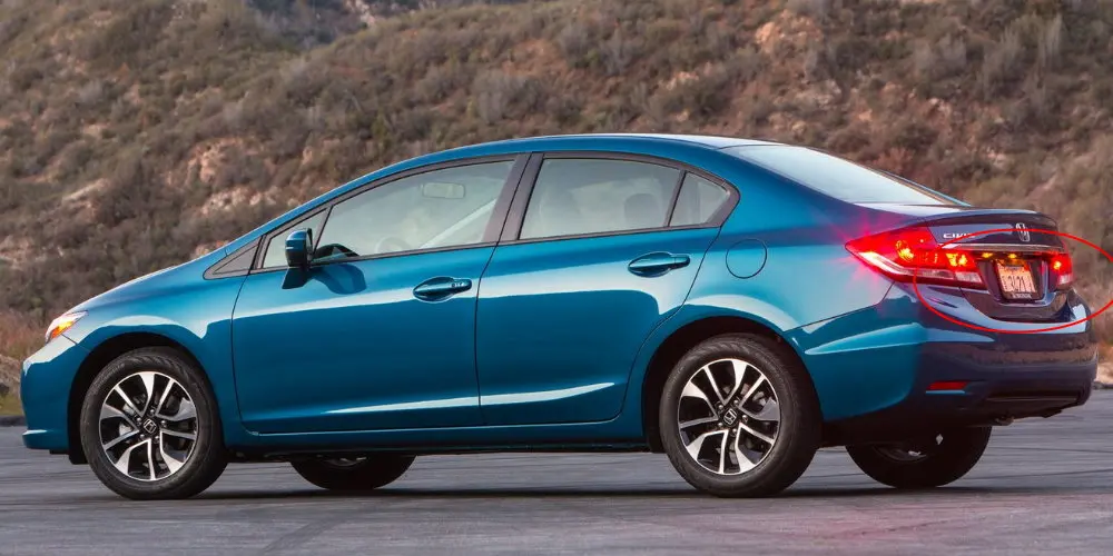 Автомобильная камера заднего вида для Honda Civic 2012 2013 HD CCD резервная парковочная камера работает с заводским экраном автомобиля