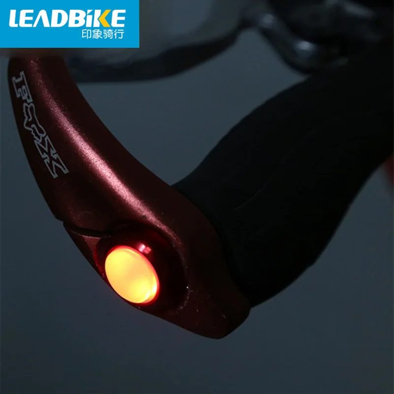 Leadbike пара велосипедных наконечников для руля велосипеда светодиодная фара 2