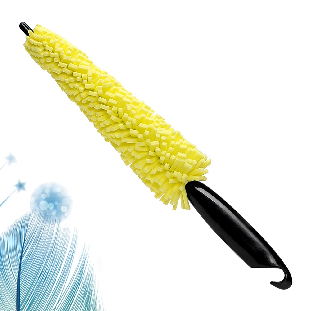 2PCS Universal Car Auto Wheel Tyre Rim Cleaning Brush Cleaning Washing Tool A32