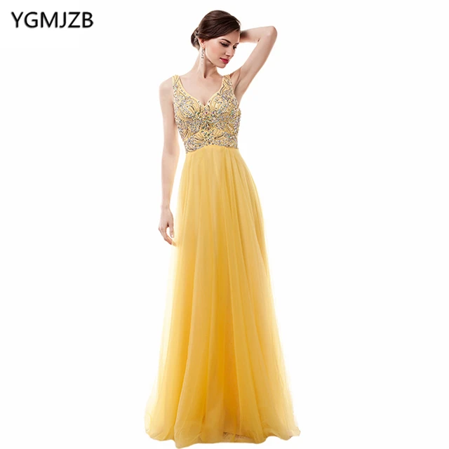 Yellow Evening Dresses