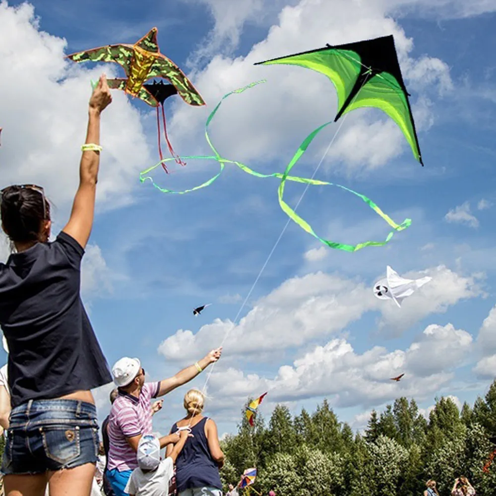 160cm Super Huge Kite Line Stunt Kids Kites Toys Kite Flying Long Tail Outdoor Fun Sports Educational Gifts Kites for Adults