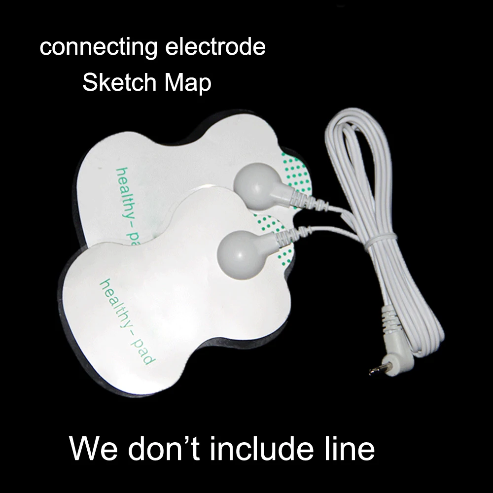 10Pcs Tens Acupuncture Electrode Pads Digital Therapy Machine Slimming Massager myostimulator Adhensive Gel Health Pad for Tens