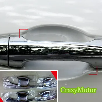 

For Toyota Fortuner AN160 2016-2019 Chrome Side Door Handle Bowl Cover Trim Car Styling