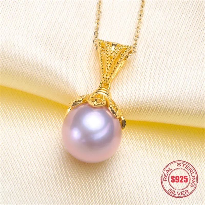 

Pearl Pendant Connector Bail Cap Blank Tray Fit Half Hole Round Beads DIY Jewelry Making Findings Accessories