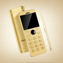 Original Ulcool V16 touch keyboard metal body bluetooth 2.0 dialer dual SIM credit card mini mobile cell phone