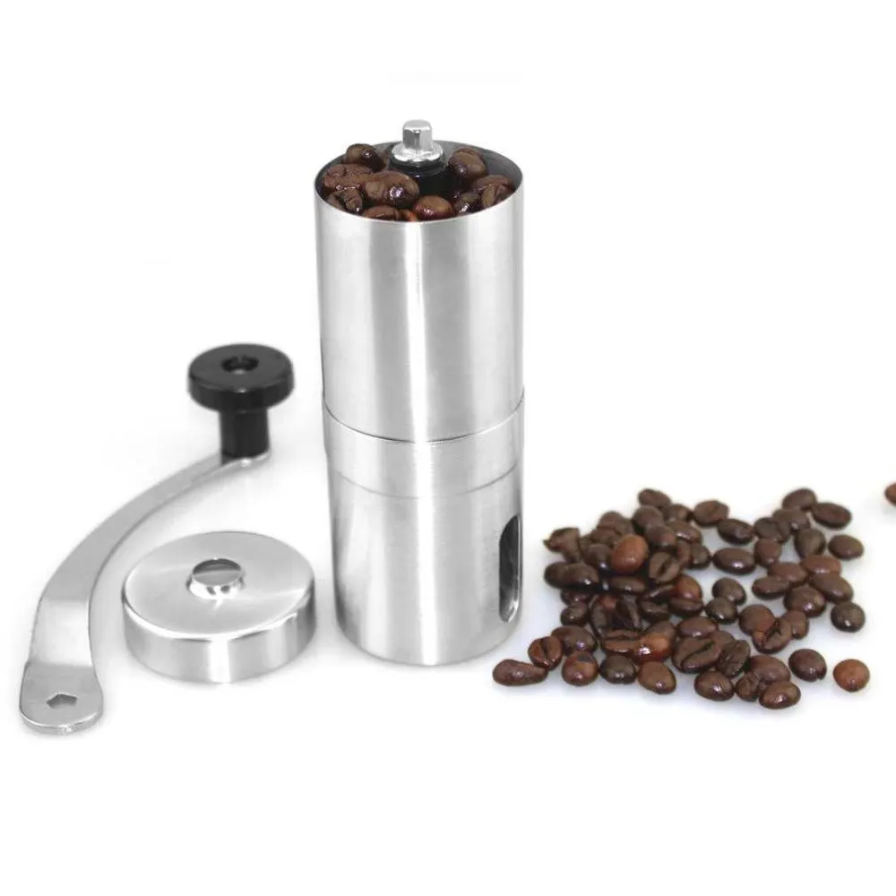 Portable Stainless Steel Manual Coffee Bean Grinder Handmade Grinder Manual Grinding Machine Coffee Tool Portable Stainless Steel Manual Coffee Bean Grinder Handmade Grinder Manual Grinding Machine Coffee Tool