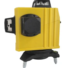 3D лазерный уровень 650nm 12 линий перекрестный уровень самонивелирующийся Открытый 360 Поворотный красный лазерный лучевые инструменты