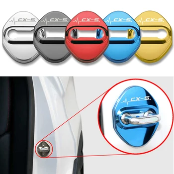

Car Styling Car Emblems Case For Mazda Ms CX5 CX-3 CX 3 CX3 CX-5 CX 5 M6 M3 Auto Door Lock Cover Car-Styling