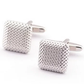 

trendy men's cufflinks sleeve button cuff link square brass suit shirt accessories French Unique Wedding Groom Business 10/lot