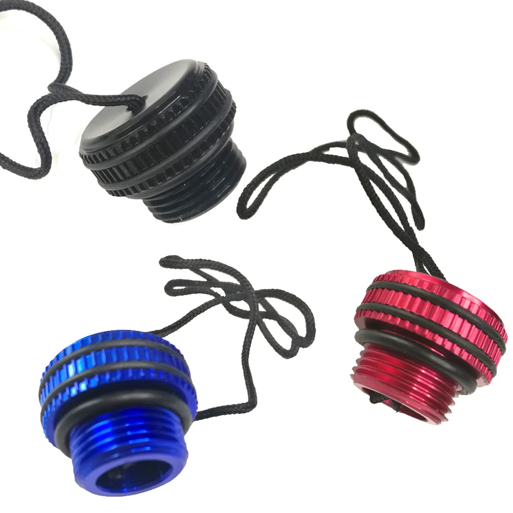Aluminum Scuba Diving Dive DIN Tank Valve Threaded Cover Dust Plug