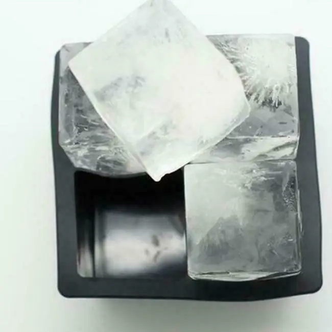 

Silicone Cube 4-Cavity Large Silicone Drink Ice Cube Pudding Soap Mold Mould Tray Tool Big Size Drop Ship Sale
