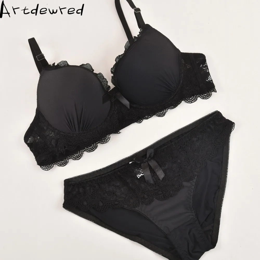 Комплект женского кружевного нижнего белья с чашкой 38 48 см|bra and panty|brassiere setbra set |