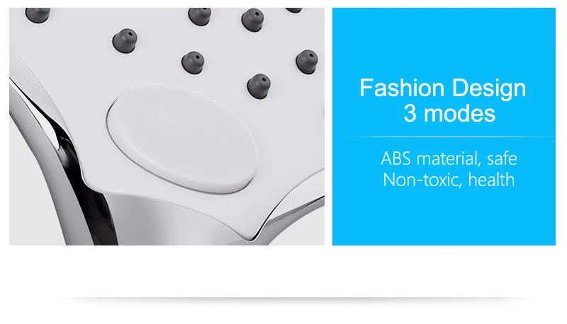Multifunction Showerhead Body Sprays Hand Shower Head Round Water Saving Shower Head 3 Function Hand Shower Showering (9)
