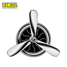 TIROL Car Air Conditioner Outlet Vent Clip Mini Fan Aircraft Head Air Freshener Perfume Fragrance Scent Inner Aromatherapy