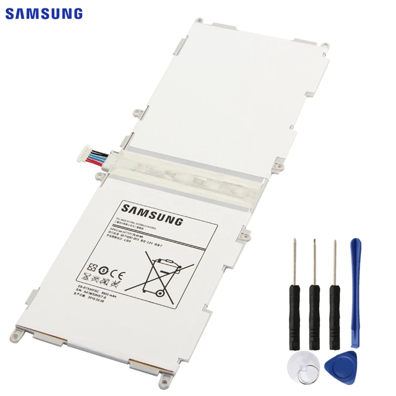 Samsung планшет Батарея EB-BT530FBU EB-BT530FBC для samsung GALAXY Tab4 Tab 4 SM-T530 T531 T535 T537 T533 T535 6800 мА-ч