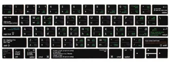 

for VIM Shortcut English Keyboard Skin Cover for Macbook 13" A1706 ,15" A1707 with Touch Bar