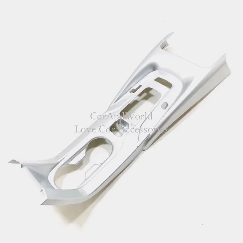 Для Toyota Corolla центральный рычаг переключения передач держатель воды, чашки рамка крышка планки хромированная наклейка автомобиль Стайлинг Аксессуары