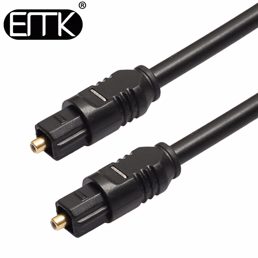Cable de salida de audio digital cable óptico toslink de audio od 4,0mm con enchufe chapado en oro|toslink cable|cable opticcable optical audio -