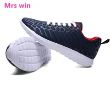 new men running shoes breathable sport shoes male athletic outdoor sneakers zapatos de hombre Striped support shock absorption