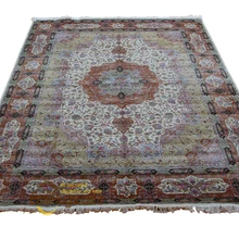 Большой Винтажный стиль для ковров гостиная пол для спальни Navajo племенная шерсть вязание ковры шелк