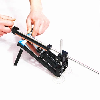 

1 Set New fixed angle knife sharpener professional sharpening tool set meal grindstone diamond grinding board available bar