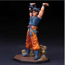 Buy Anime Dragon Ball Z ZERO Son Goku Genki Dama Spirit Bomb Action Figure Juguetes DragonBall Figures Brinquedos Kids Toys 17cm Free Shipping