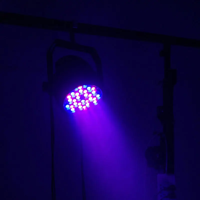 Литой алюминиевый LED PAR может 54x3 Вт Водонепроницаемый LED PAR света для свадьбы/открытый/партии DMX512 8 Каналы LED этап Освещение
