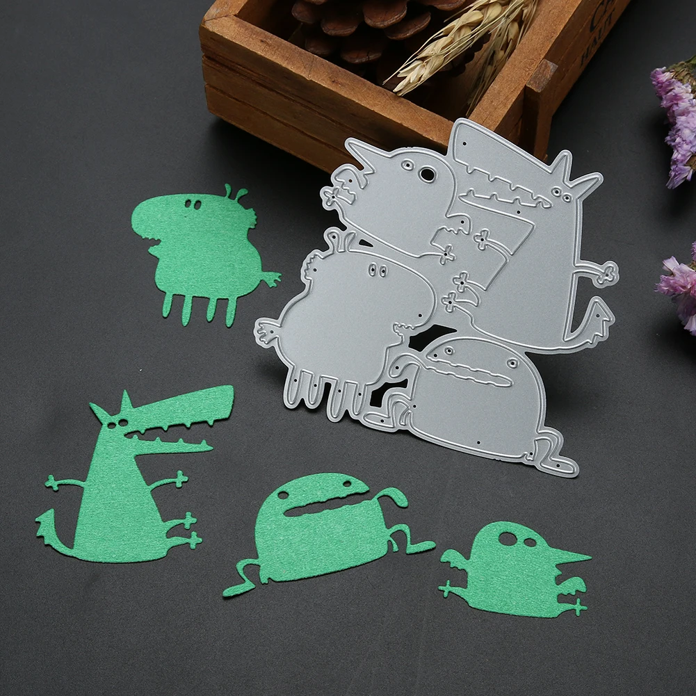 

Animal Patterns Combination Cutting Dies Set Scrapbooking DIY Handmade Craft Cutting Dies Photo Album Cutting Frame