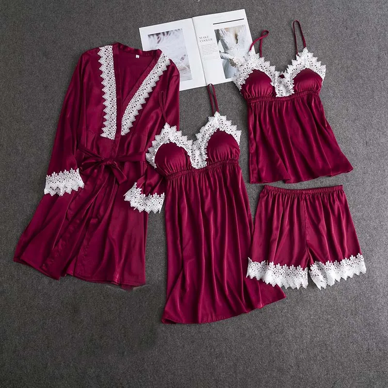 MECHCITIZ-2019-new-women-s-robe-gown-sets-spring-silk-satin-bathrobe-sleepwear-dress-short-lace (6)