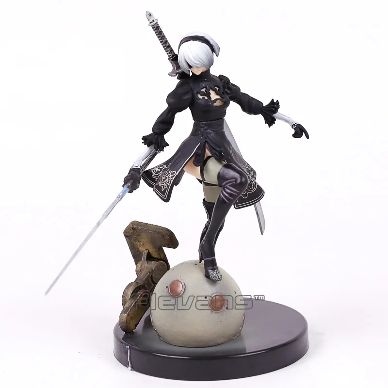 

Hot Game NieR Automata 2B YoRHa No. 2 Type B PVC Figure Collectible Model Toy with Retail Box 14cm