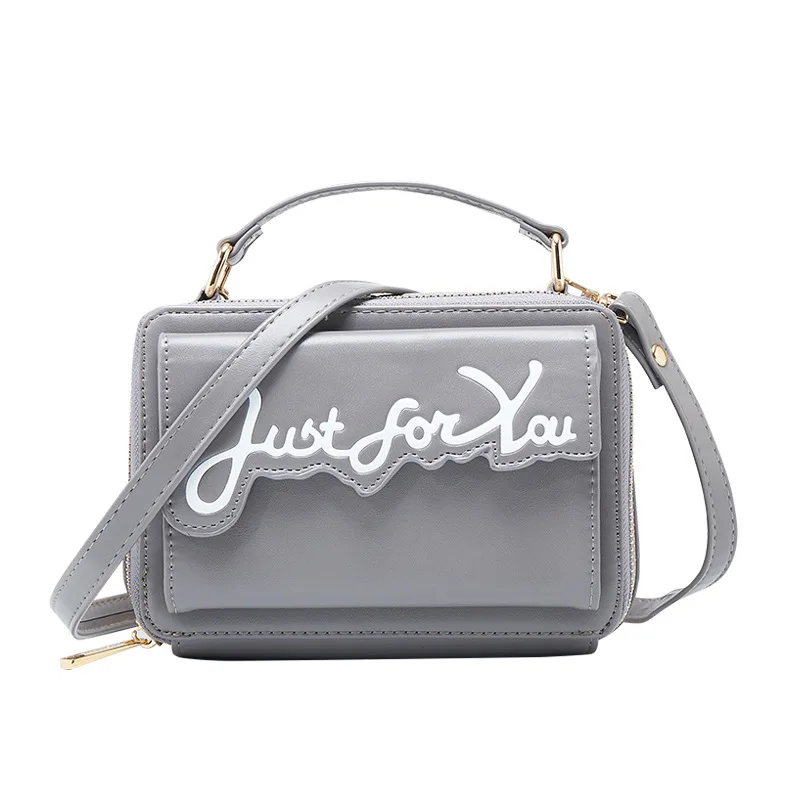 

Luxury Handbags Women Bags Designer Bags For Women The New 2018 Shoulder Bag Ladies Hand Messenger Bags gray tote flap pocket