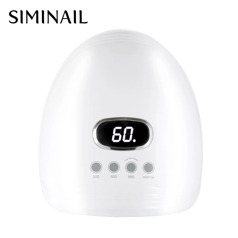 SIMINAIL 60 Вт светодиодный маникюрный УФ-лампа для ногтей для отверждения гель-Сушилка для ногтей УФ-красный светильник Lampara светодиодный 60 Вт художественная сушка