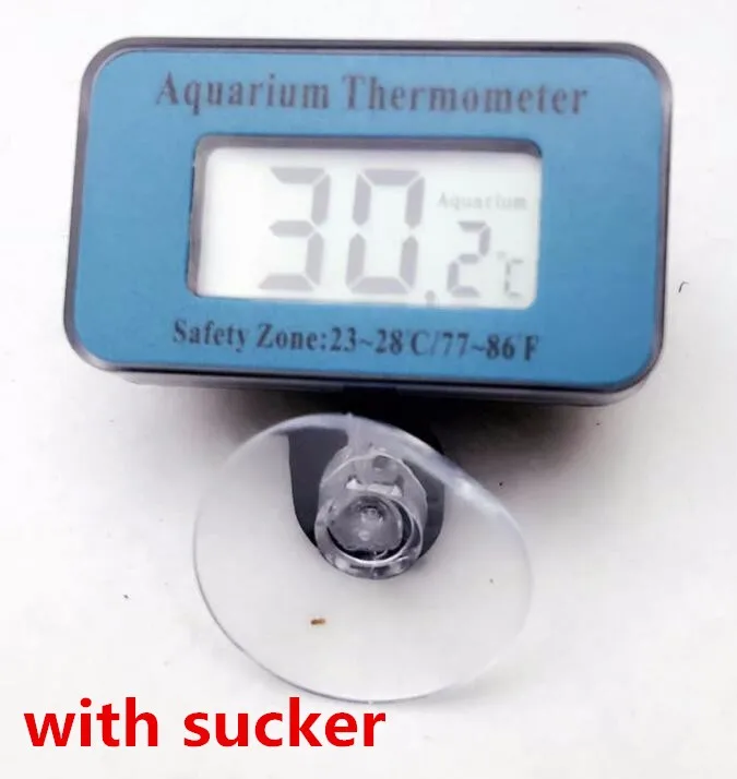 Lcd цифровой аквариум термометр с рептилиями Террариум Водонепроницаемый Аквариум погружаемый морской измеритель температуры погружной детектор