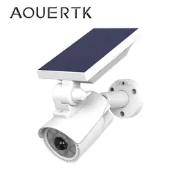 Муляж камеры пуля Солнечный светодиодный водонепроницаемый наружный охранный CCTV камера наблюдения мигающий светодиодный