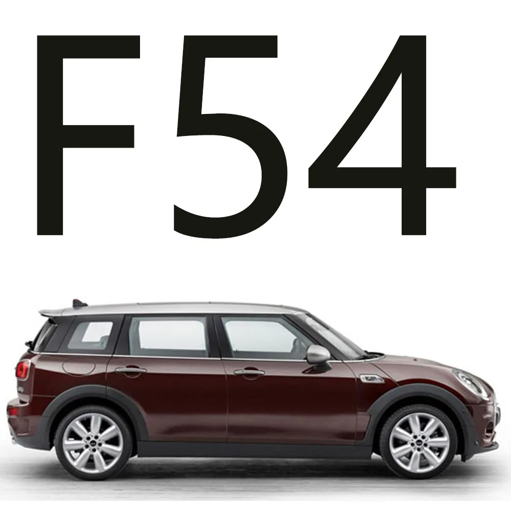 Защита от Солнца/дождя акриловый прозрачный дымчатый цвет для Mini cooper Countryman хэтчбек Clubman R53 R55 R56 R57 R60 F54 F55 F60 - Цвет: F54 New Clubman
